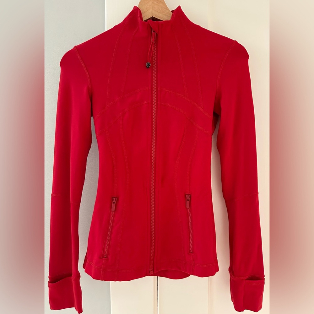 Lululemon Define Jacket Luon in RED
